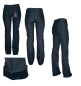 Preview: LIKOMS Damen Shaping Bootcut Winter Jeans fleece gefüttert blau