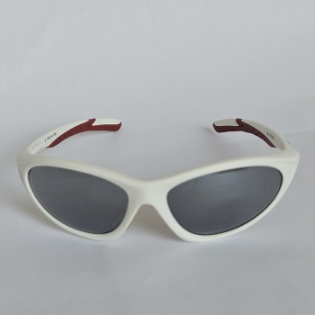 Preview: X TREM Kinder Sonnenbrille unisex  weiß-rot