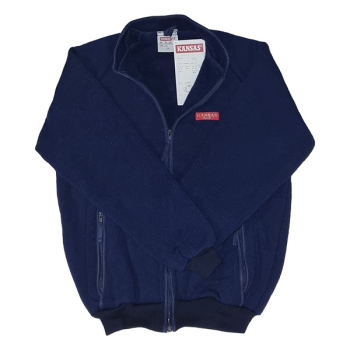 Kalzschutzjacke Strick Jacke Kansas Navy