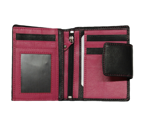 Kleine Damen Nappa Leder Geldbörse