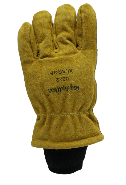 RefrigiWear Fleece-gefütterte Handschuhe 0222 aus Rindsleder mit Faserfüllung Gr. XL