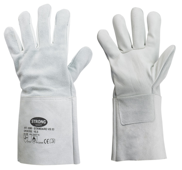 STRONGHAND Schweisserhandschuhe  0260  STANDARD VS 53  Gr. 10,5