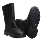 Stiefel mit Pelz S2 Arbeitsschuhe mit Aussenzip echt Leder Kälteschutz Gr: 42